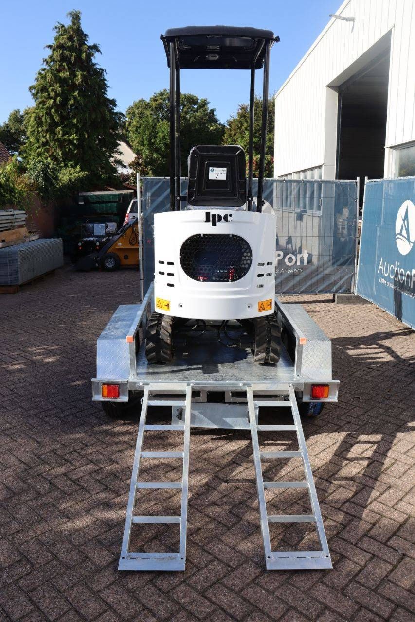 Mini excavator JPC KV12 Diesel 12 hp 2025 New with trailer