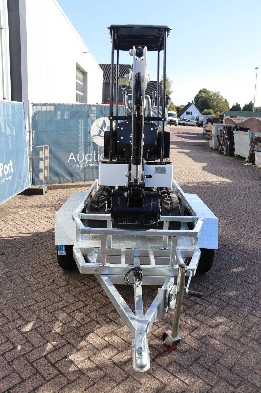Mini excavator JPC KV12 Diesel 12 hp 2025 New with trailer