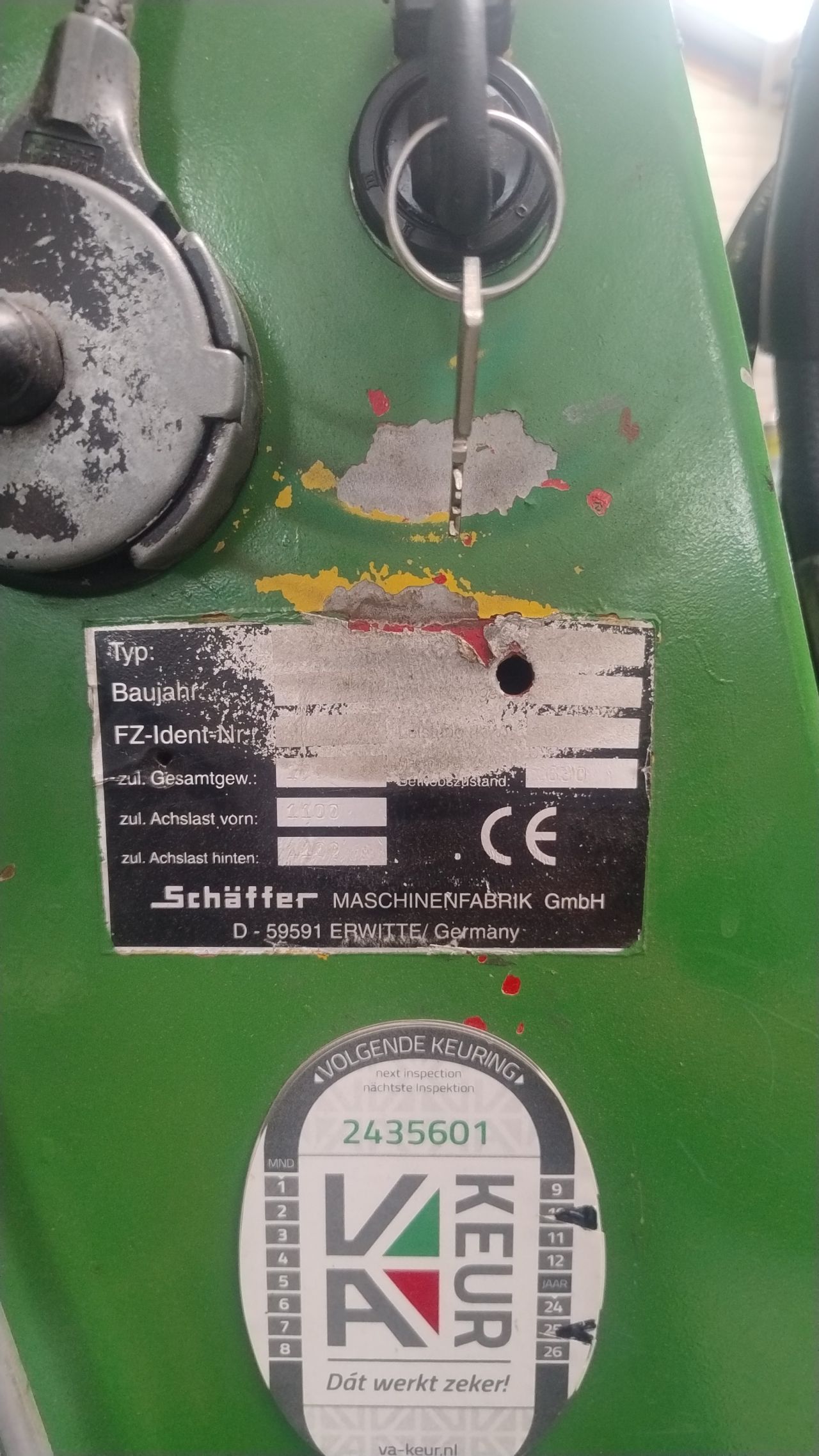 Schaffer 222 shovel