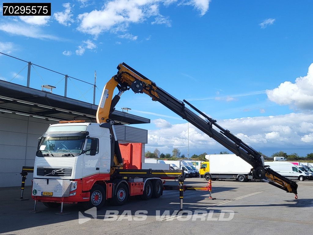 Volvo FH 500 8X4 NL-Truck EFFER 850/8S Kran Crane + 6S Fly-Jib Automatic EEV