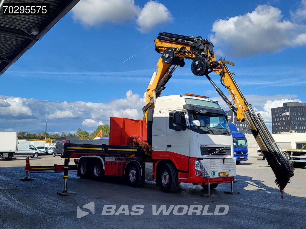 Volvo FH 500 8X4 NL-Truck EFFER 850/8S Kran Crane + 6S Fly-Jib Automatic EEV