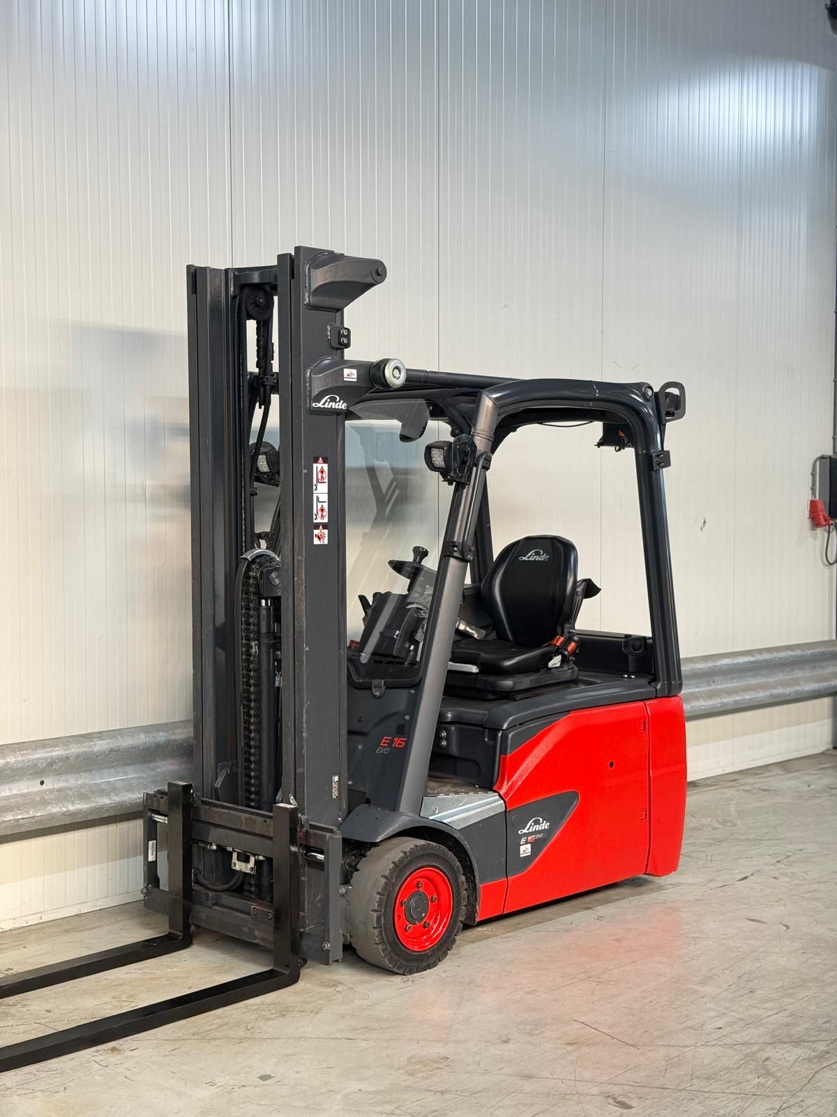 Heftruck Linde E16-02 bj 2019 HH 5200mm Side-shift