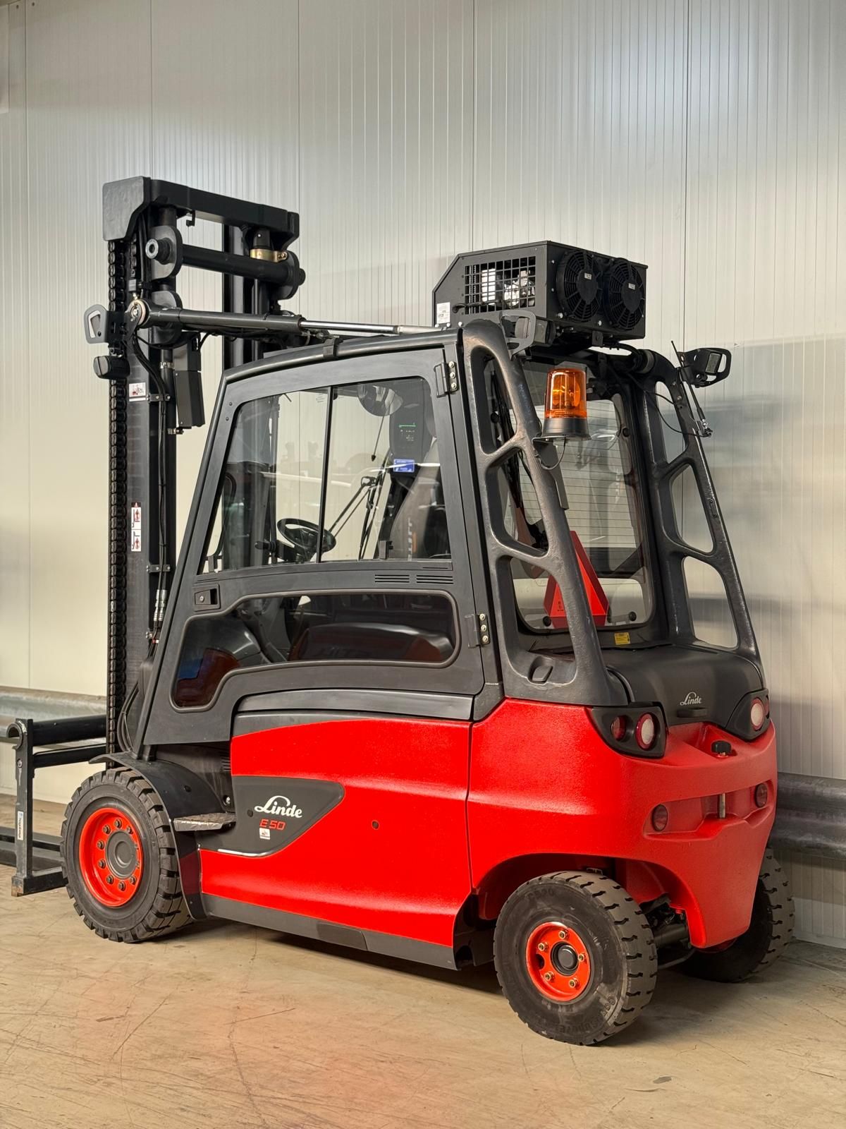 Heftruck Linde E 50-02 bj 2017 Hh 4450 mm 5306 uur