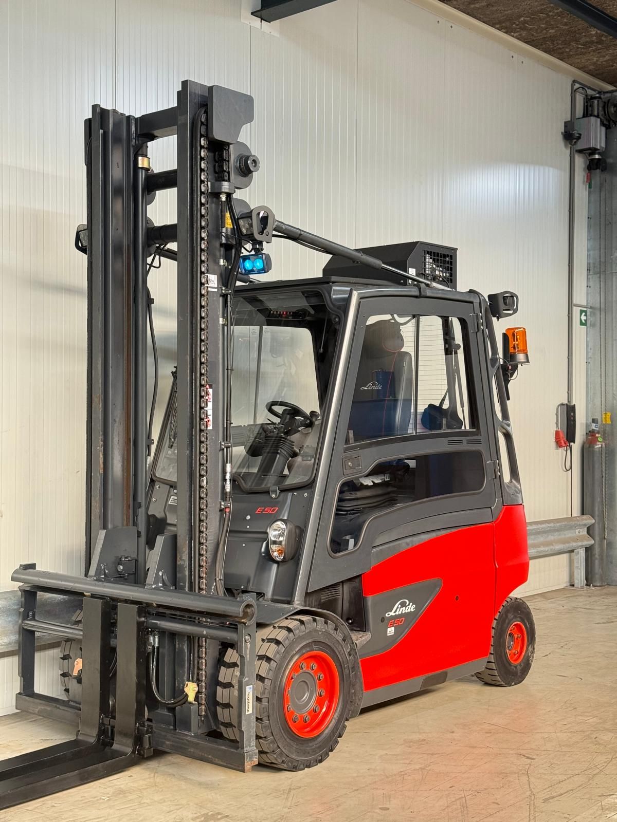 Heftruck Linde E 50-02 bj 2017 Hh 4450 mm 5306 uur
