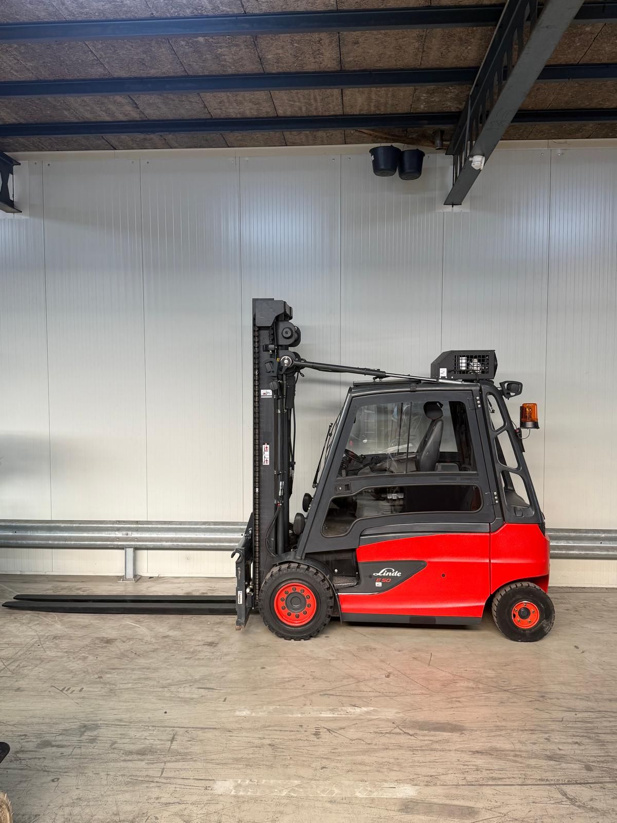 Heftruck Linde E 50-02 bj 2017 Hh 4450 mm 5306 uur
