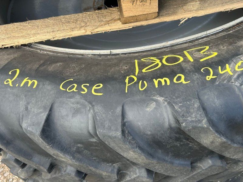 Alliance 380/90R50 + 340/85R38 Spor 2m til Case Puma 10 + 8 huls (sto