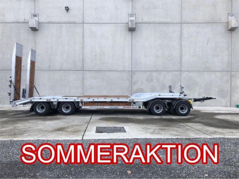 Möslein T 4 VB H1 neuer 4 Achs Tieflader hydraulischen Ra