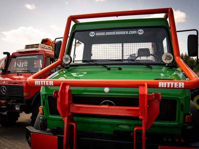 Mercedes-Benz Unimog U2100 Agrar-Forst , Ez. 2005, Hochdach, Reifendruckregela