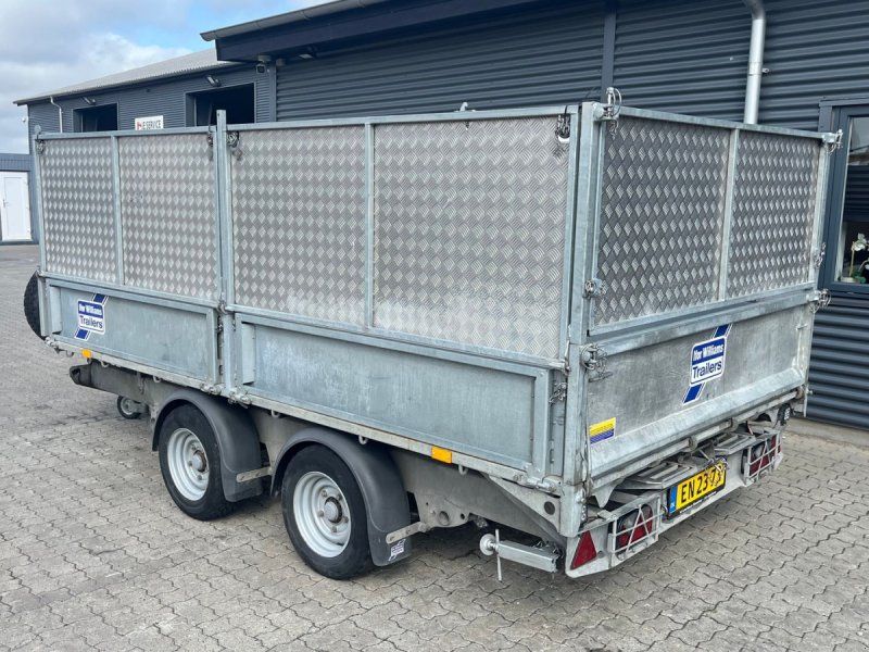 Ifor Williams TT 3621 Tip med lukkede side,spil,støtteben og aluslisker