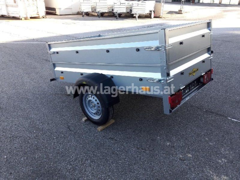 Humbaur STEELY MIT MONTIERTEN BORDWANDAUFSATZ 300 MM HOC