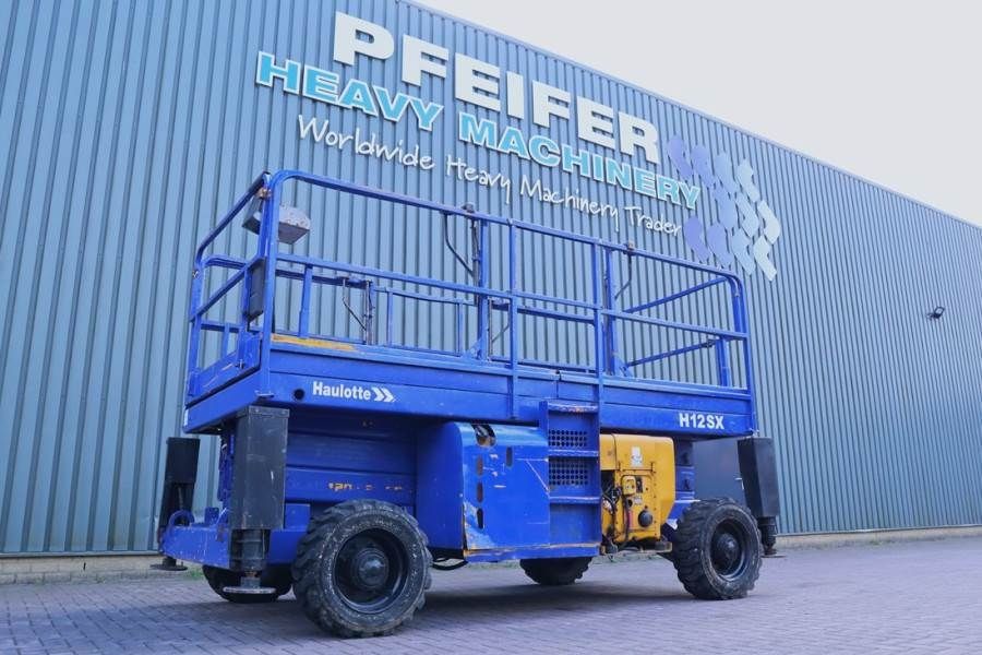 Haulotte H12SX Diesel, 4x4 Drive, 12m Working Height, 700kg