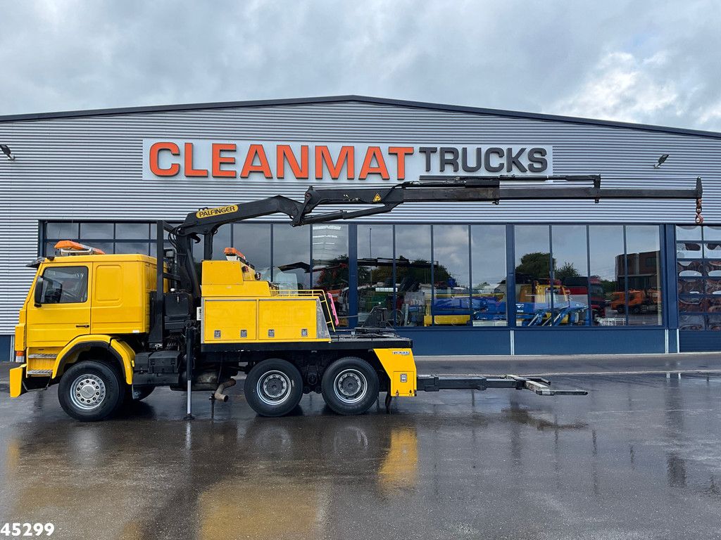 Scania P 112H 6x4 Manual Tischer Abschlepp
