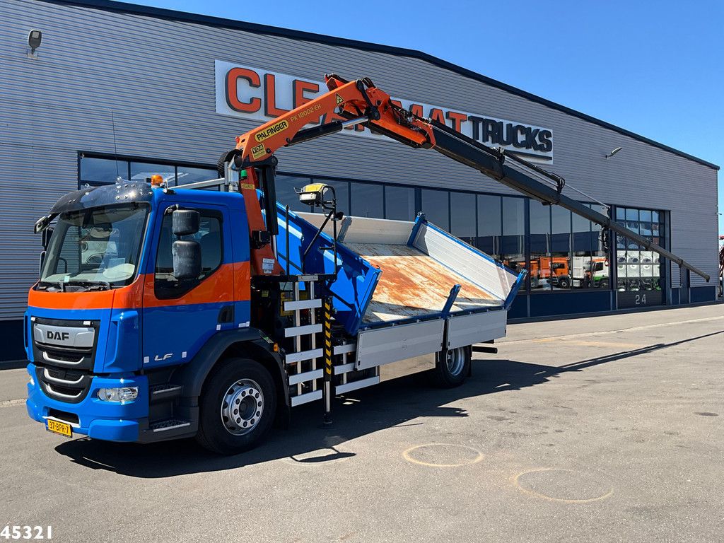 DAF FA LF 230 Euro 6 Palfinger 18 Tonmeter laadkraan Just 6.783 km!