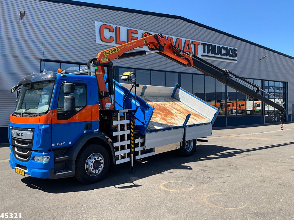 DAF FA LF 230 Euro 6 Palfinger 18 Tonmeter laadkraan Just 6.783 km!