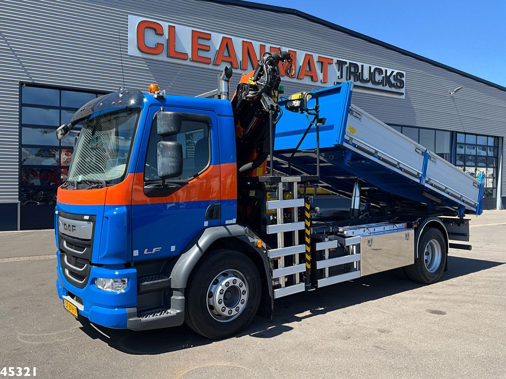 DAF FA LF 230 Euro 6 Palfinger 18 Tonmeter laadkraan Just 6.783 km!