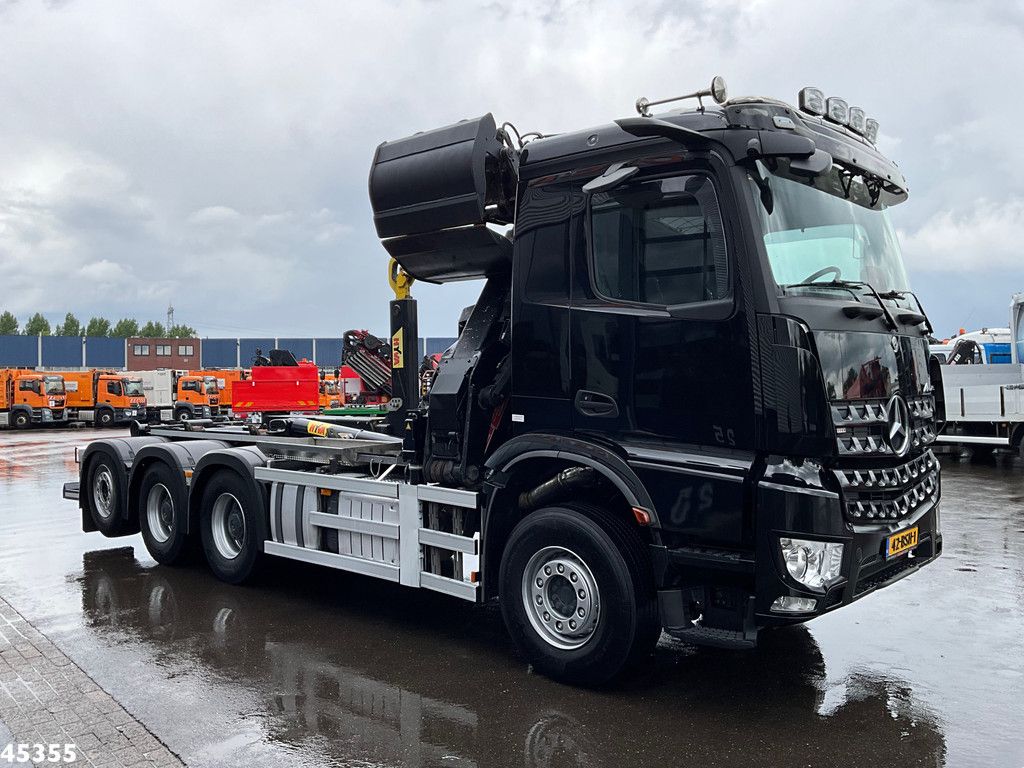 Mercedes-Benz Arocs 3540 8x4 Euro 6 HMF 19 Tonmeter Z-kraan Just 118.906 Km!