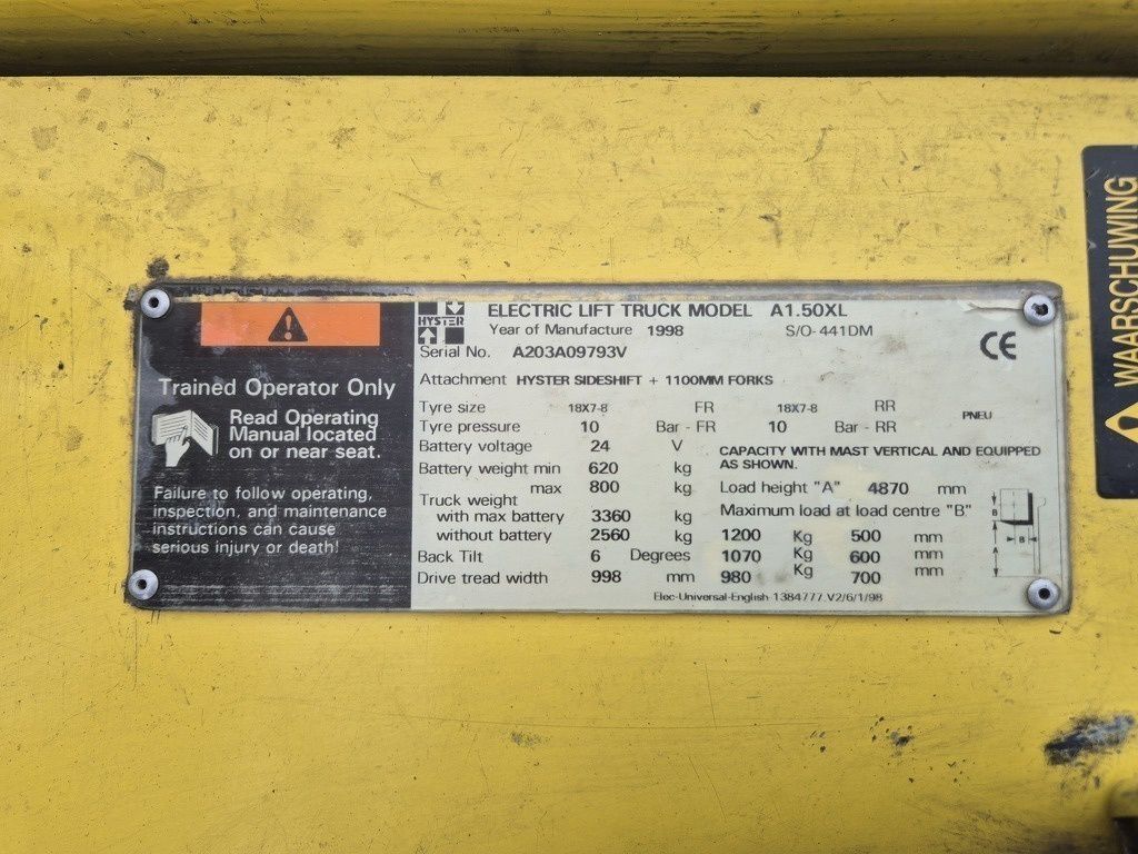 Hyster A1.50XL