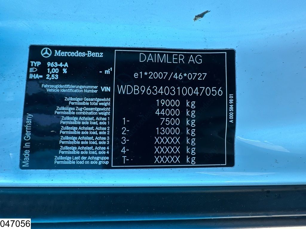 Mercedes Actros 1845 EURO 6