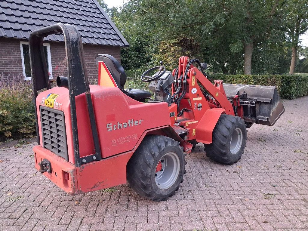 Schäffer 3036 shovel met bak en lepels marge