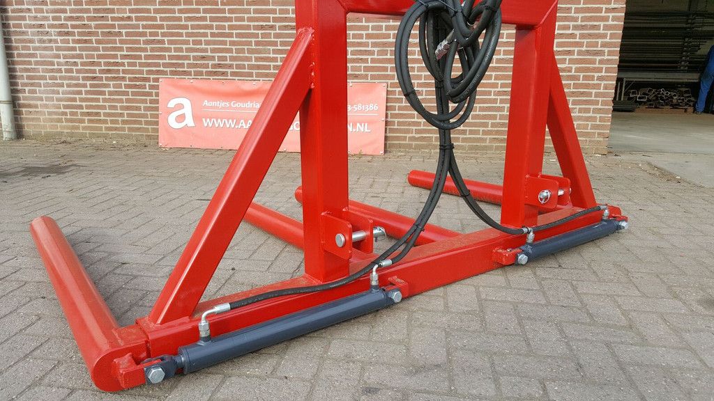 Dubbele Balendrager round bale fork