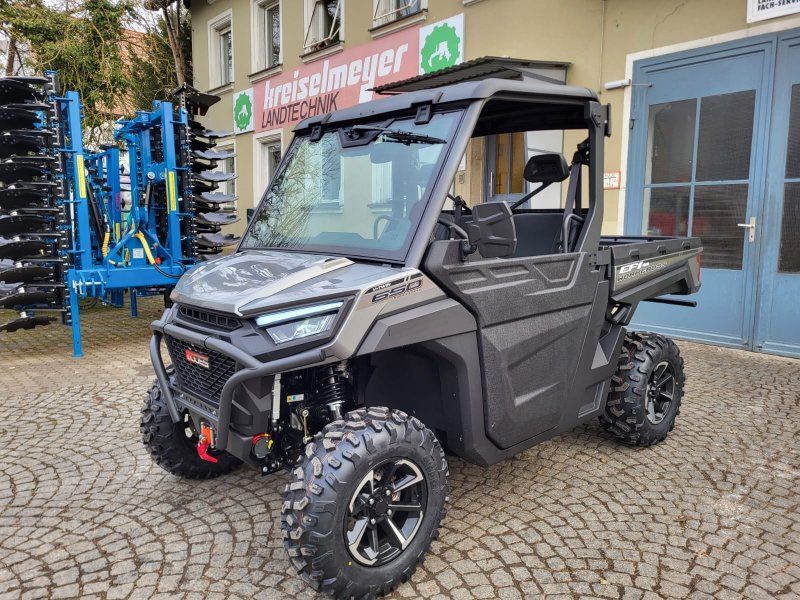 Odes Workcross 650 + 90 km/h + 2 Zylinder-Motor + 3 Sitze + Allrad 4x