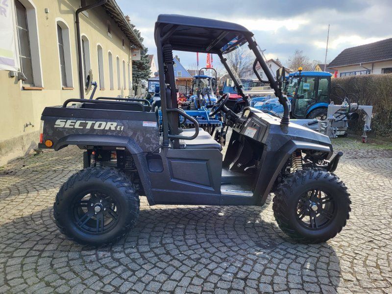 Hisun Sector E1 Elektro UTV Allrad + StVZO Zulassung L7e + Dark Camouf