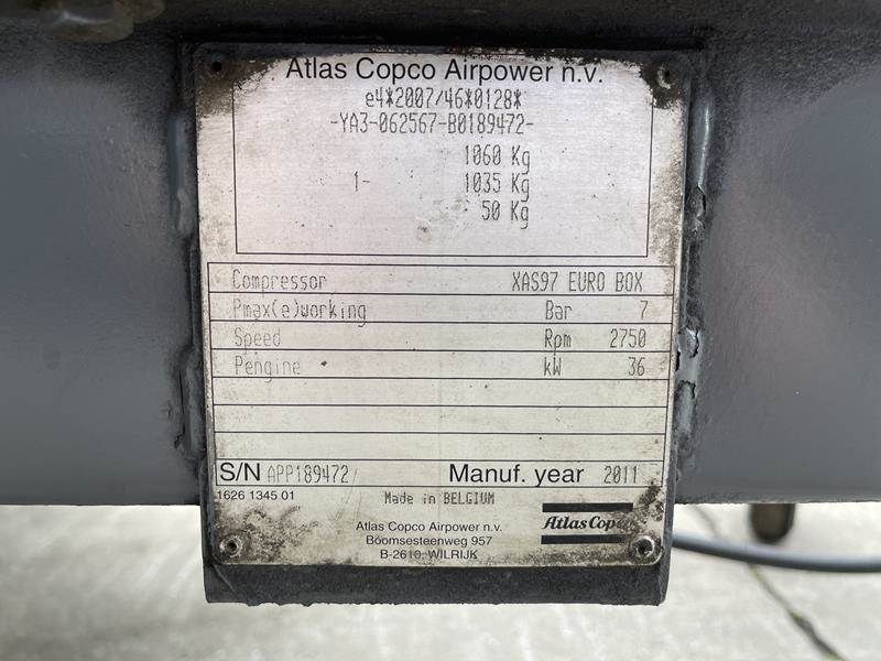 Atlas Copco XAS 97 DD - N