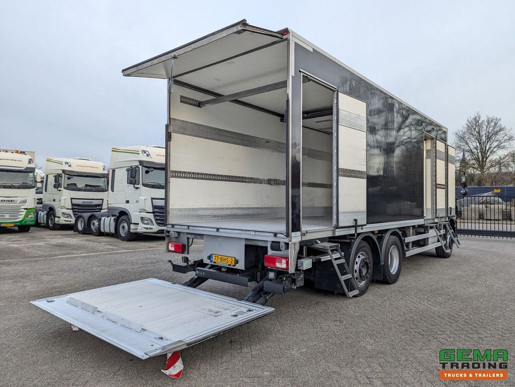 DAF CF 280 FAN 6x2/4 DagCab Euro6 - Koel-VriesBak 7.9m + Carrier Supra 1150MT + Laadklep 2000kg - 10/2025APK