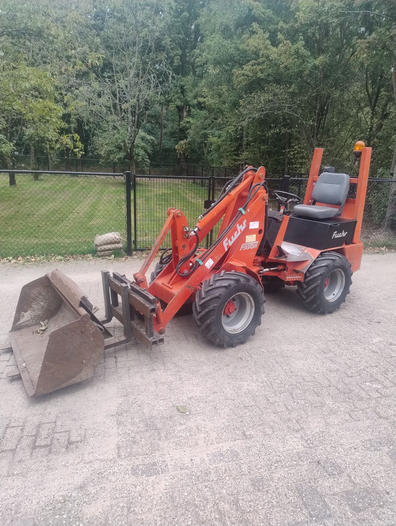 Fuchs f950h marge shovel schaffer weidemann giant
