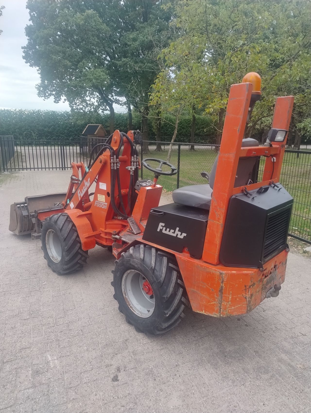 Fuchs f950h marge shovel schaffer weidemann giant