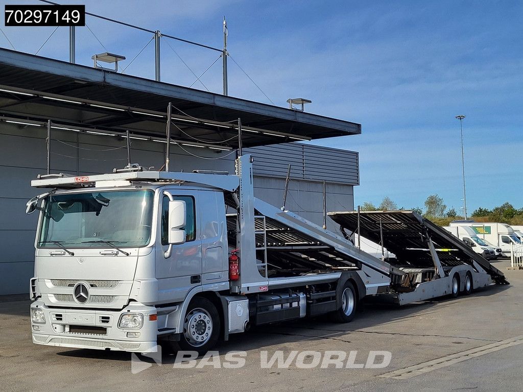 Mercedes Actros Actros 1844 4X2 Lohr car transporter Retarder Standklima Xenon Euro 5