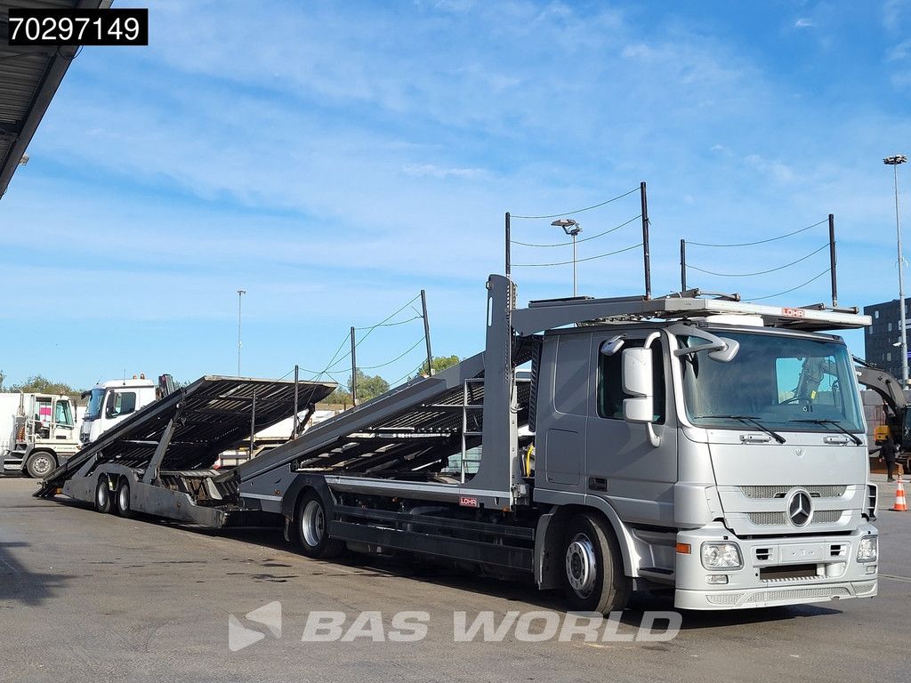 Mercedes Actros Actros 1844 4X2 Lohr car transporter Retarder Standklima Xenon Euro 5