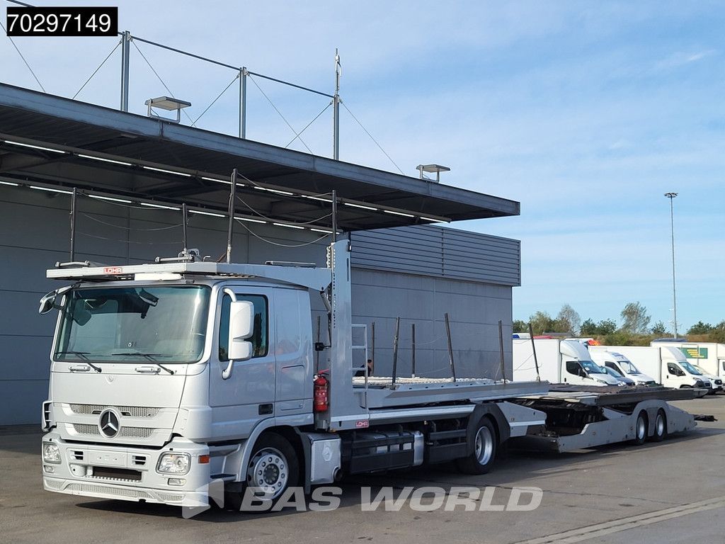 Mercedes Actros Actros 1844 4X2 Lohr car transporter Retarder Standklima Xenon Euro 5