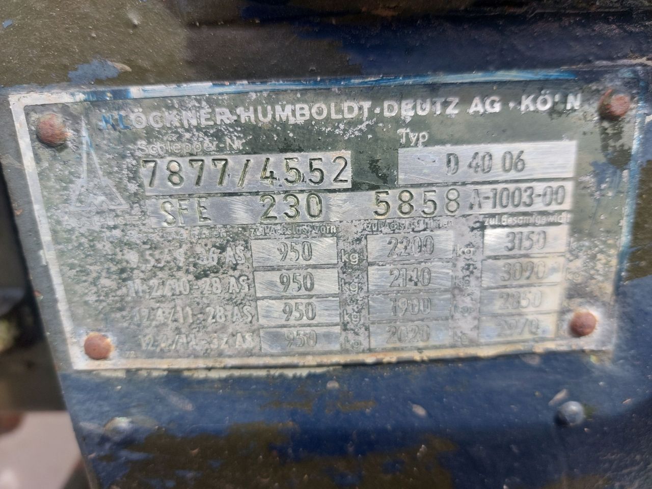 Deutz D 4006