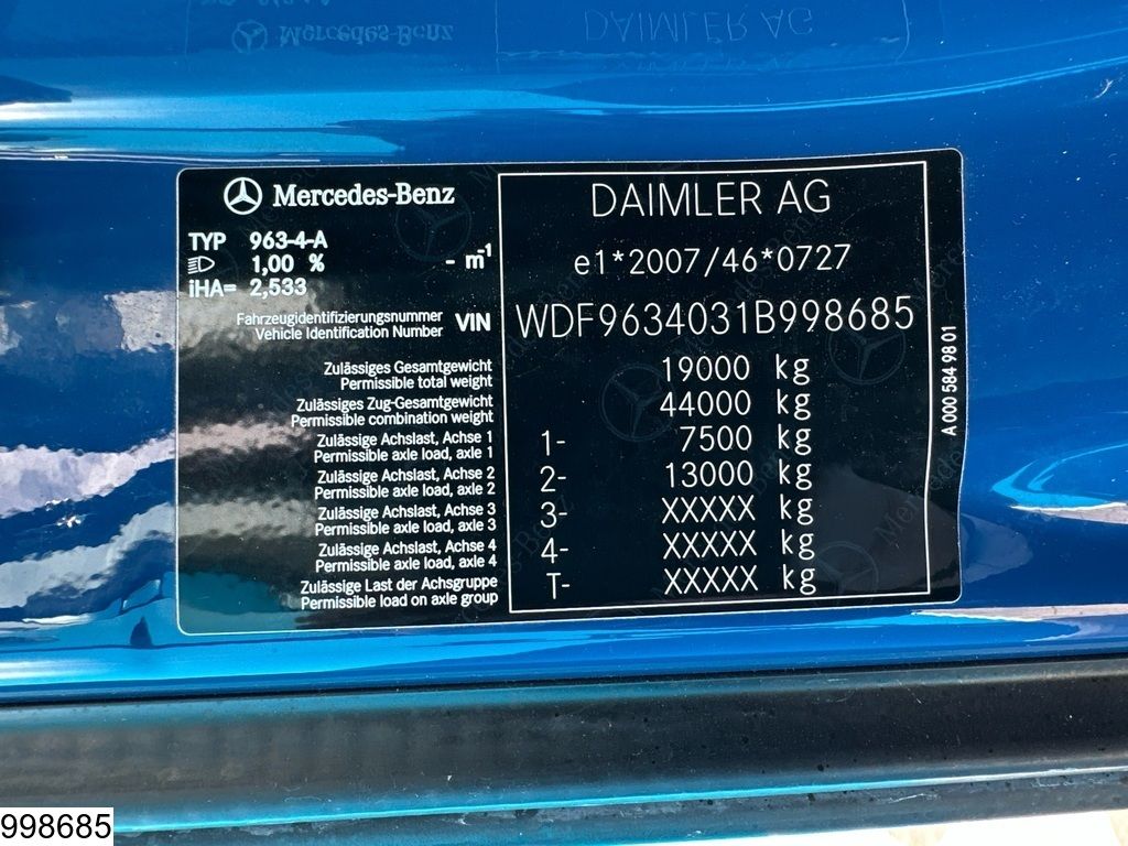 Mercedes Actros 1845 EURO 6