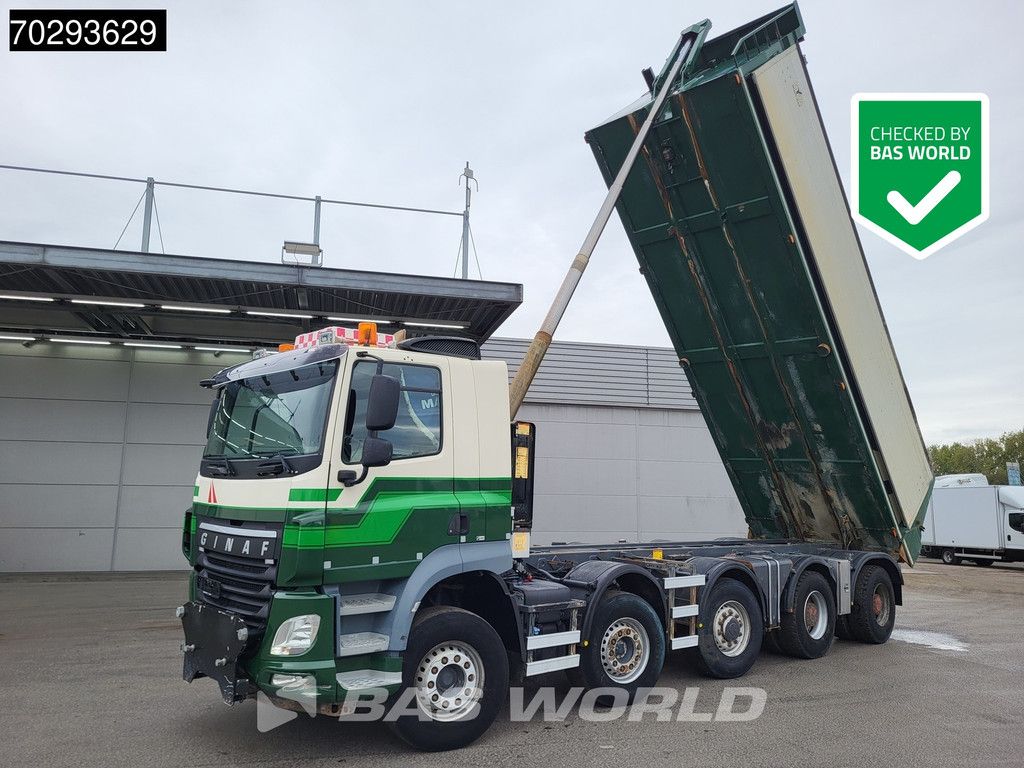 Ginaf X6 5250 CTSE 10X4 26m3 Hyva tipper Cover system Big-Axle Lift+Lenkachse Euro 6