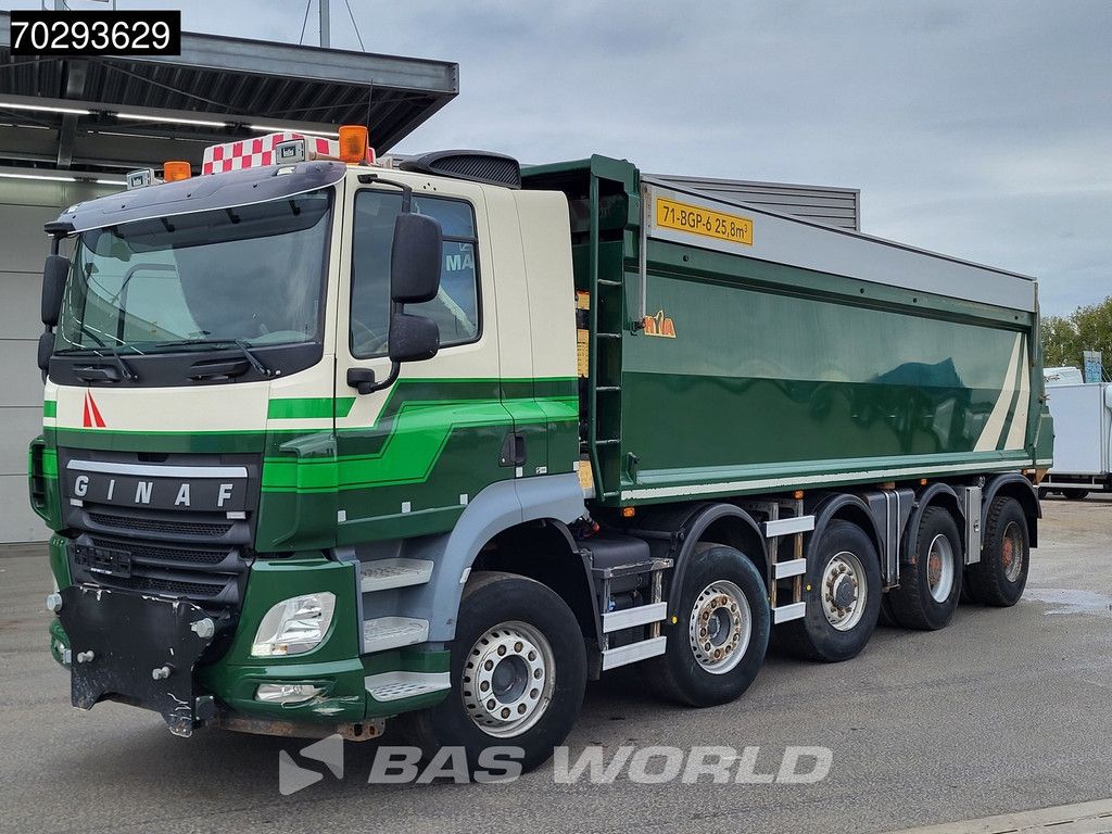 Ginaf X6 5250 CTSE 10X4 26m3 Hyva tipper Cover system Big-Axle Lift+Lenkachse Euro 6