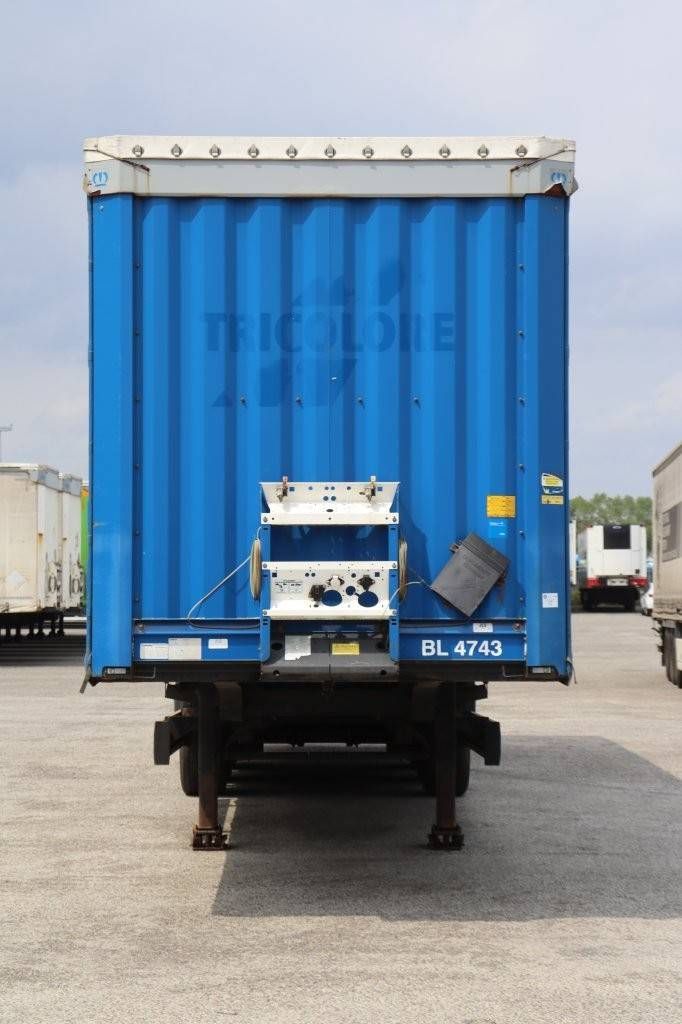 Krone SD sliding tarpaulin trailer