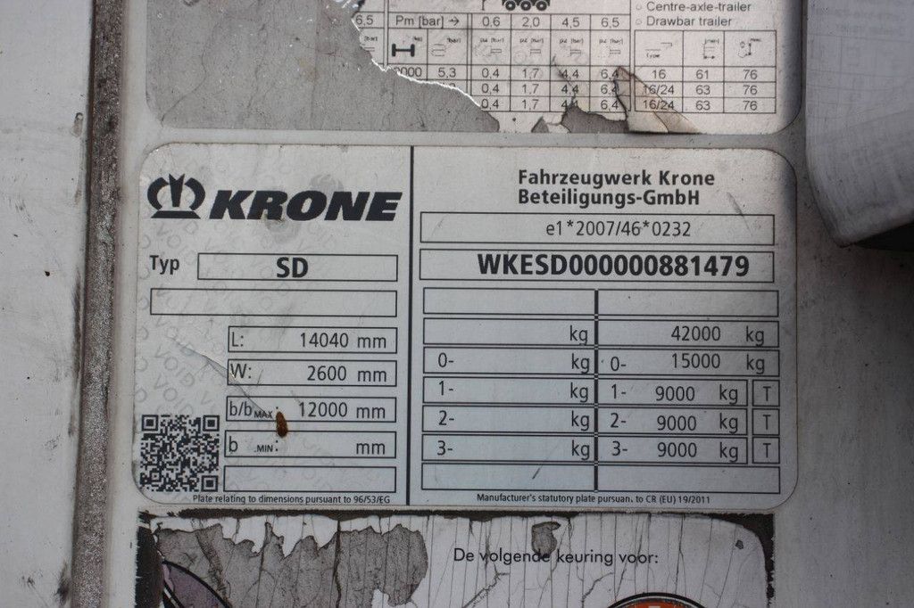 Reefer Trailer Krone N/A 2019