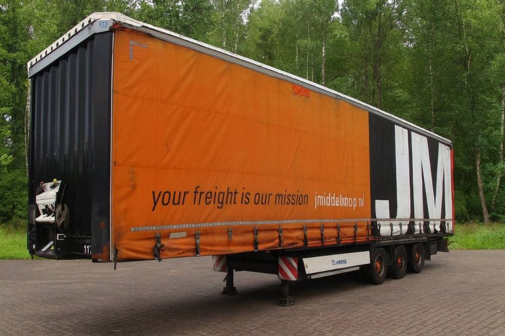 Krone SD 2016 sliding tarpaulin trailer