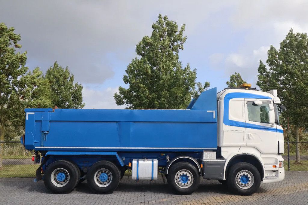 Scania R500 V8 | 8X4 | RETARDER | BIG AXLES | FULL STEEL | EURO 5