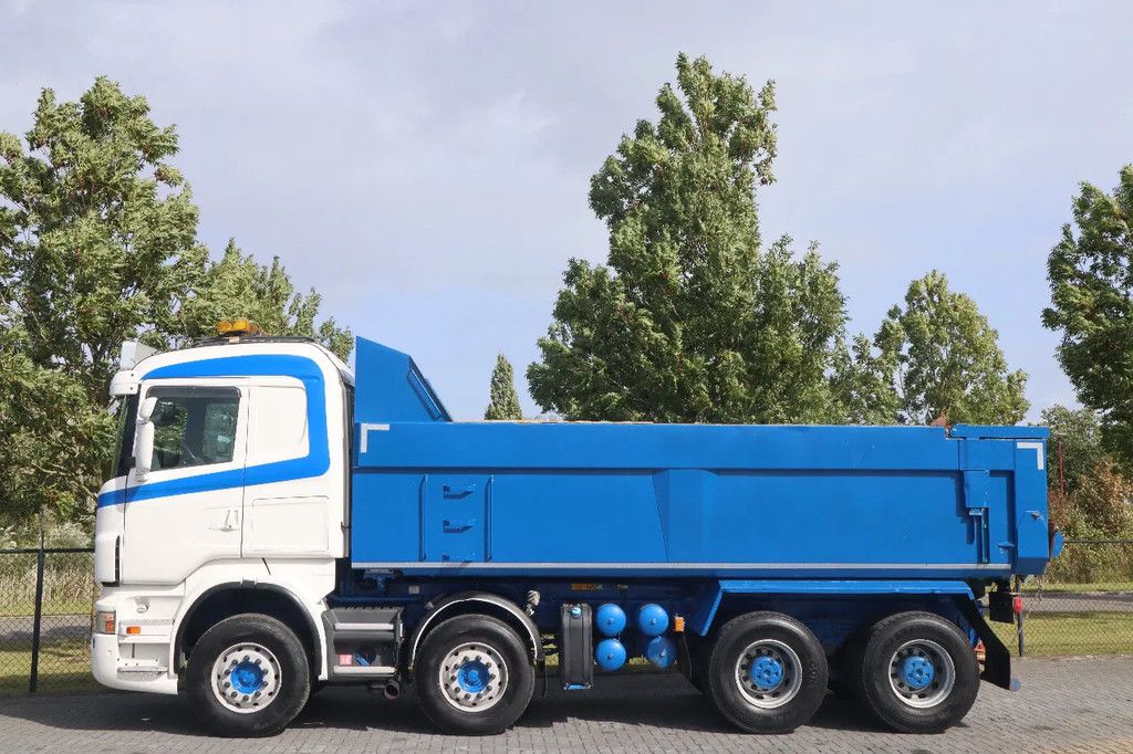 Scania R500 V8 | 8X4 | RETARDER | BIG AXLES | FULL STEEL | EURO 5