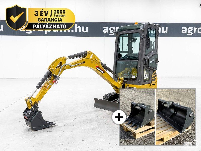Lovol FR20F-u 5 years warranty, zero tail swing, Japan: Yanmbar engine