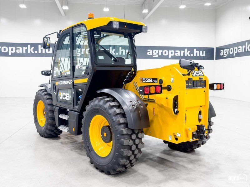 JCB 538-70 Agri Super PS6 telehandler, 6 speed Powershift, 130 hp, U