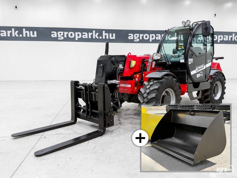 Faresin 9.70 HLS 74 telehandler with 7 ton and 8,8 m capacity, Joystick,