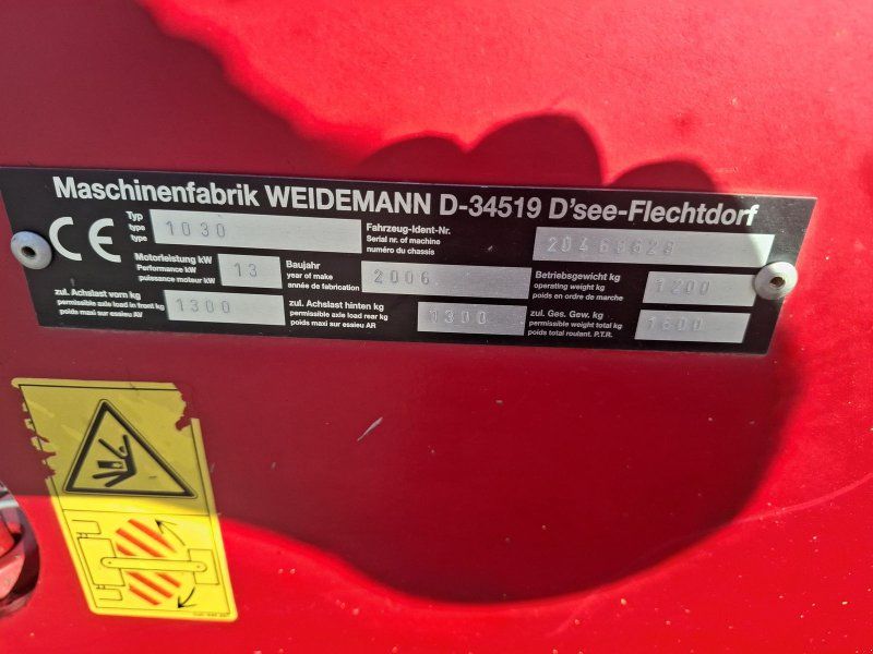 Weidemann 1030 CX20