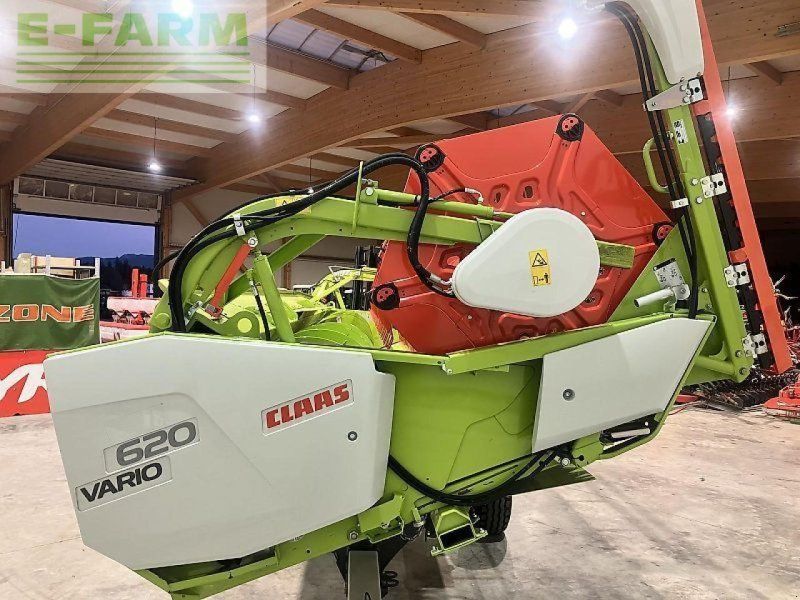 Claas v 620 mit wagen