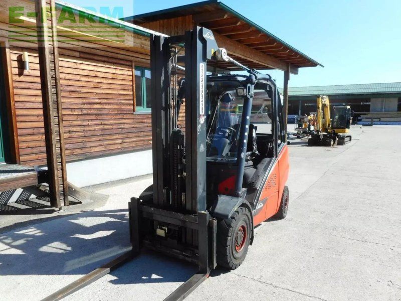 Linde h30d-02 triplex 5,5m + ss + halbkabine