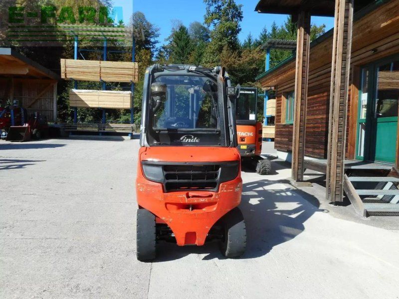 Linde h30d-02 triplex 5,5m + ss + halbkabine