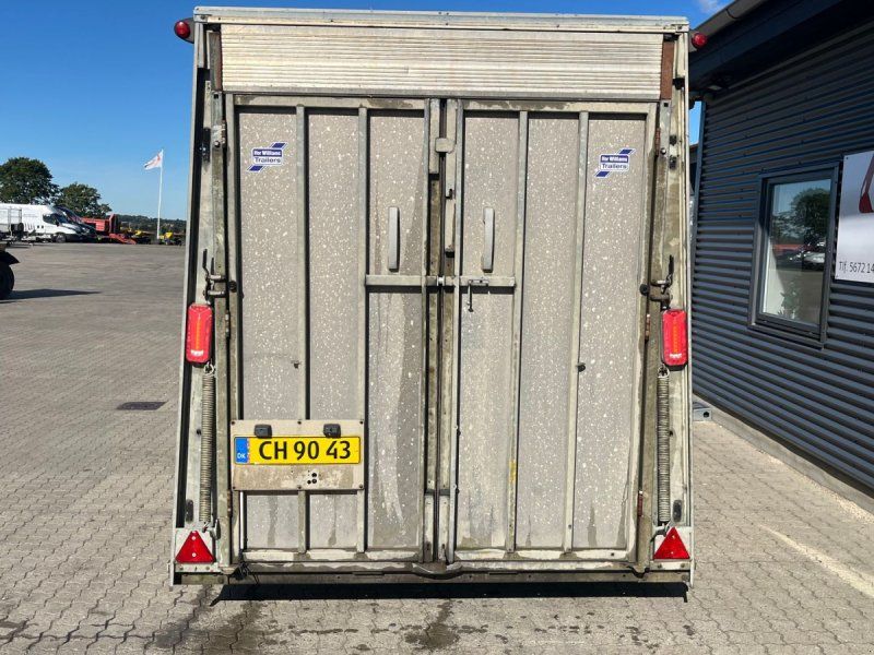 Ifor Williams bv126 kasse med dør/rampe